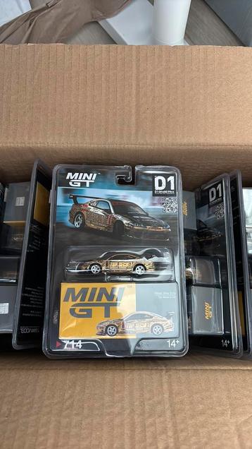 ACTIE Mini gt Nissan silvia s15 in blister beschikbaar voor biedingen