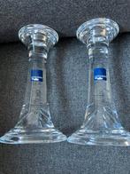 Leonardo stijlvolle glazen kandelaars, Huis en Inrichting, Woonaccessoires | Kandelaars en Kaarsen, Ophalen of Verzenden, Overige materialen