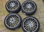 Licht metalen velgen 18" BMW 1-serie met zomerbanden, Auto-onderdelen, Banden en Velgen, Ophalen, 18 inch, Banden en Velgen, Zomerbanden