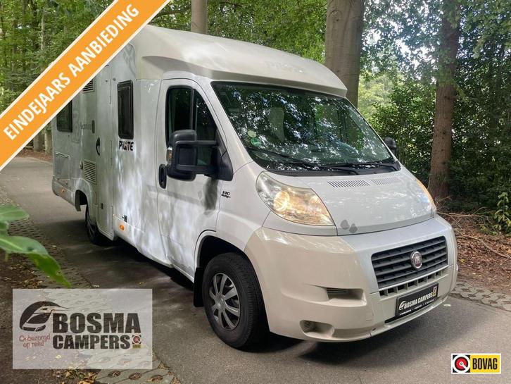 Pilote Aventura 640 Top-Indeling Airco 2009, Caravans en Kamperen, Campers, Bedrijf, tot en met 4, Half-integraal, Pilote, Fiat