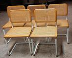 Stoelen Cesca webbing buisframe vintage, Huis en Inrichting, Stoelen, Ophalen, Gebruikt, Twee