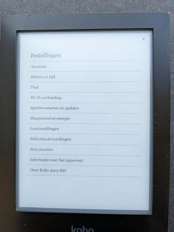 Kobo Aura HD Ereader 7 inch met WiFi  beschikbaar voor biedingen