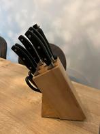 Messenblok, Huis en Inrichting, Ophalen of Verzenden, Zo goed als nieuw, Hout