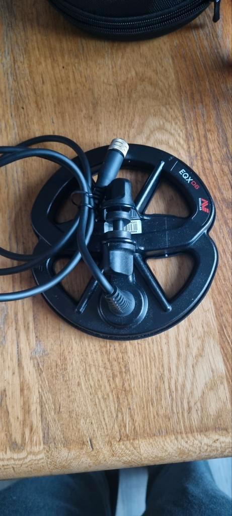Minelab EQX 06 zoekspoel metaaldetector, Hobby en Vrije tijd, Metaaldetectors, Zo goed als nieuw, Meer dan 30 cm, Minelab, Discriminatie metaaldetectie