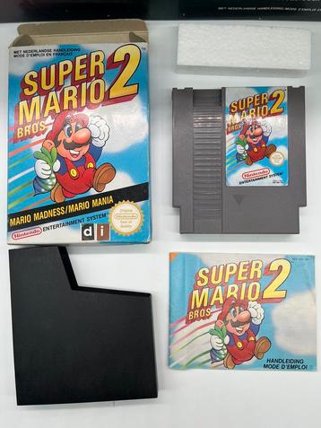 Super Mario Bros 2 NES CIB PAL beschikbaar voor biedingen