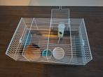 Hamsterkooi met spulletjes., Minder dan 60 cm, Kooi, Minder dan 75 cm, Ophalen of Verzenden