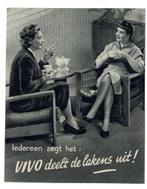 2x Iedereen zegt het;  VIVO DEELT DE LAKENS UIT 1956, Verzenden, Zo goed als nieuw, Overige typen