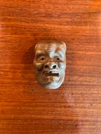 Antiek Japans Netsuke Masker, Verzenden