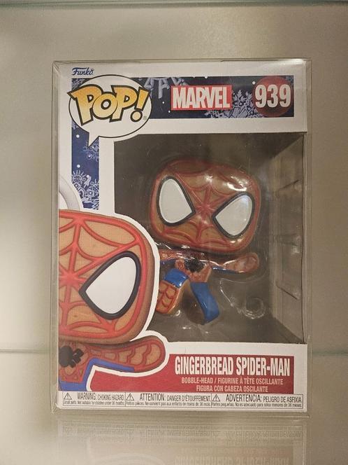 Funko Pop Gingerbread Spider-Man 939, Verzamelen, Poppetjes en Figuurtjes, Nieuw, Ophalen of Verzenden