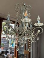 Kroonluchter, Huis en Inrichting, Lampen | Hanglampen, Ophalen, Gebruikt, Glas, 50 tot 75 cm