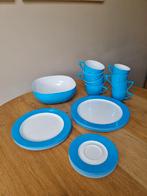 Mepal rosti set blauw, Caravans en Kamperen, Kampeeraccessoires, Ophalen of Verzenden, Gebruikt