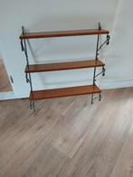 Vintage schappenkast voor aan de wand, Huis en Inrichting, Ophalen of Verzenden, Zo goed als nieuw, Minder dan 150 cm, Minder dan 100 cm