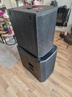 2x DB Subwoofer - Actief Systeem - Krachtige Bas, Gebruikt, Subwoofer, 120 watt of meer, Ophalen