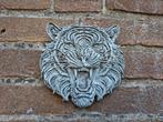 Tijger wanddecoratie betonnen beeld tuinbeeld beton, Ophalen of Verzenden, Nieuw
