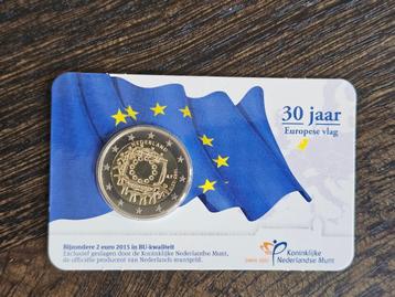30 jaar Europese Vlag - Coincard beschikbaar voor biedingen