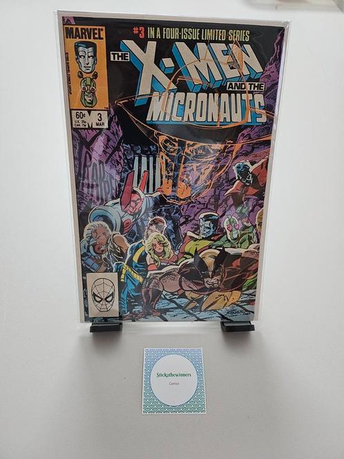 1 comic uit The X-men and the Micronauts serie., Boeken, Strips | Comics, Zo goed als nieuw, Eén comic, Amerika, Ophalen of Verzenden