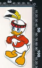 Sticker: Walt Disney - Donald Duck - Kwik - Kwek - Kwak, Verzamelen, Stickers, Ophalen of Verzenden, Zo goed als nieuw, Strip of Tekenfilm