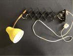 Vintage Hala Schaarlamp Jaren '50, Ophalen of Verzenden, Gebruikt, Metaal