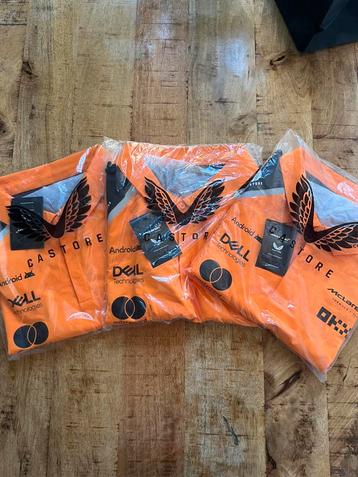 2x Mclaren mastercard official polo xl beschikbaar voor biedingen
