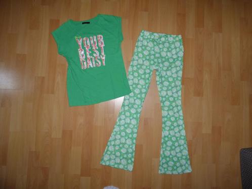Leuke groene set van Persival, draagmaat 152/158 NIEUWSTAAT!, Kinderen en Baby's, Kinderkleding | Maat 152, Zo goed als nieuw