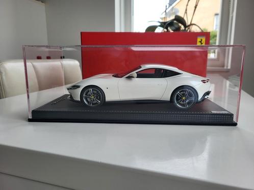 1:18 MR Models Ferrari Roma #19/49 Bianco Italia BBR, Hobby en Vrije tijd, Modelauto's | 1:18, Zo goed als nieuw, Autoart, Ophalen of Verzenden