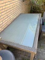 Tuin tafel, Ophalen of Verzenden, Gebruikt, Rechthoekig