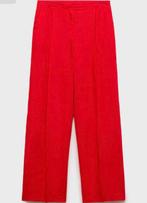Mango rood linnen pantalon nieuw 38, Kleding | Dames, Ophalen of Verzenden, Nieuw, Maat 38/40 (M), Rood