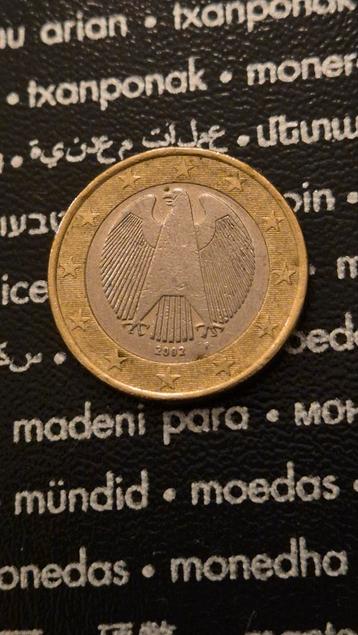 Duitsland 1 Euro 2002 F beschikbaar voor biedingen