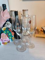 4 kristallen champagne glazen Vivo Villeroy en Boch, Verzamelen, Glas en Borrelglaasjes, Ophalen, Zo goed als nieuw, Overige typen