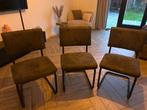 Eetkamer stoelen  3 stuks, Huis en Inrichting, Stoelen, Ophalen, Drie, Zo goed als nieuw, Stof