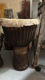 Djembee groot tropisch hardhout, Muziek en Instrumenten, Percussie, Ophalen of Verzenden, Zo goed als nieuw, Trommel