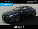 Mercedes-Benz A-klasse 180 AMG Line / Stoelverwarming / Acht, 65 €/maand, 136 pk, 4 cilinders, Blauw