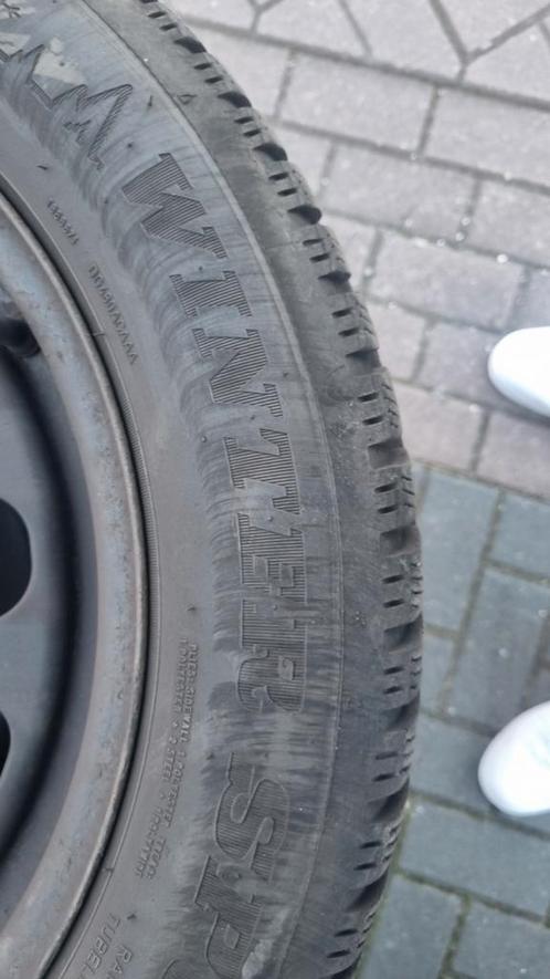 16 inch Winterset Dunlop VW Touran 5x112, Auto diversen, Wieldoppen, Zo goed als nieuw, Ophalen of Verzenden