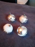 4 oude kerstballen jaren 50, Diversen, Ophalen of Verzenden