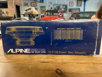 Alpine 6302 HIFI 160mm speakerset NIEUW beschikbaar voor biedingen