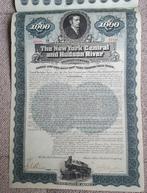 Oude Obligatie New York Central Railroad, Postzegels en Munten, Aandelen en Waardepapieren, Ophalen of Verzenden, Voor 1920, Obligatie of Lening