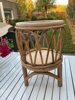 Plantenbak rotan, Tuin en Terras, Bloembakken en Plantenbakken, Binnen, Rond, Ophalen of Verzenden, Zo goed als nieuw