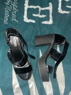 Grote maat damesschoenen te koop, Kleding | Dames, Schoenen, Zwart, Zo goed als nieuw, Sandalen of Muiltjes, Ophalen of Verzenden