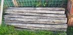 Hardhouten palen, rond, Tuin en Terras, Palen, Balken en Planken, Ophalen, Palen, Nieuw, Hardhout