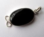 Opmerkelijke 925 zilver hanger met onyx, Hanger, Met edelsteen, Ophalen of Verzenden, Zilver