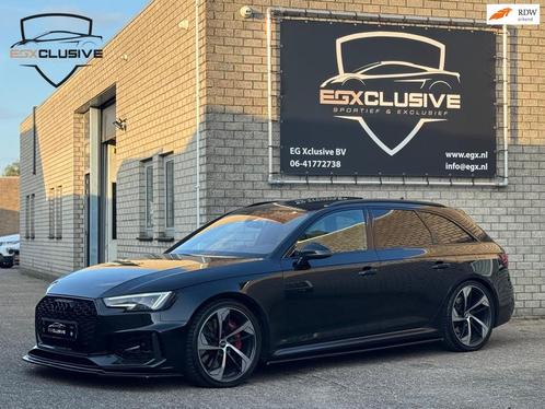 Audi RS4 2.9 TFSI Quattro Pano/B&O/Carbon/HUD/Massage/Camera, Auto's, Audi, Bedrijf, Te koop, RS4, 360° camera, 4x4, ABS, Achteruitrijcamera