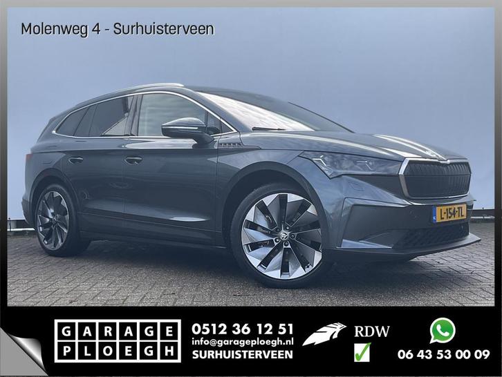 Skoda Enyaq iV 80 First Edition Elek.Trekhaak Memory Leer St, Auto's, Skoda, Bedrijf, Te koop, Enyaq, ABS, Achteruitrijcamera