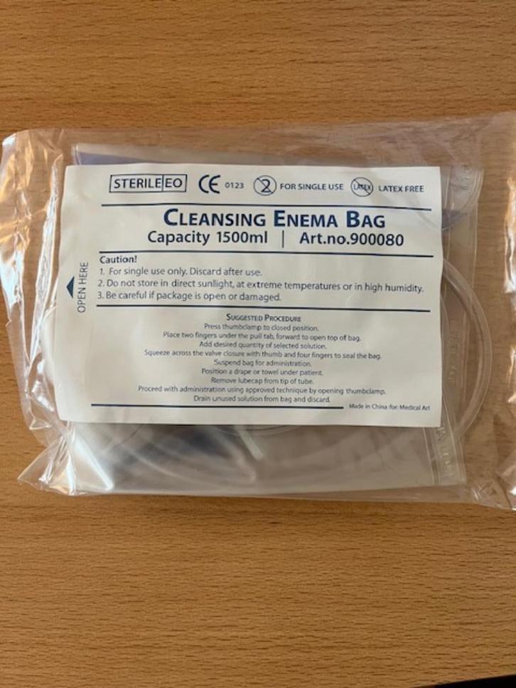 enema bags/ clysma zakken, Hobby en Vrije tijd, Overige Hobby en Vrije tijd, Nieuw, Ophalen of Verzenden