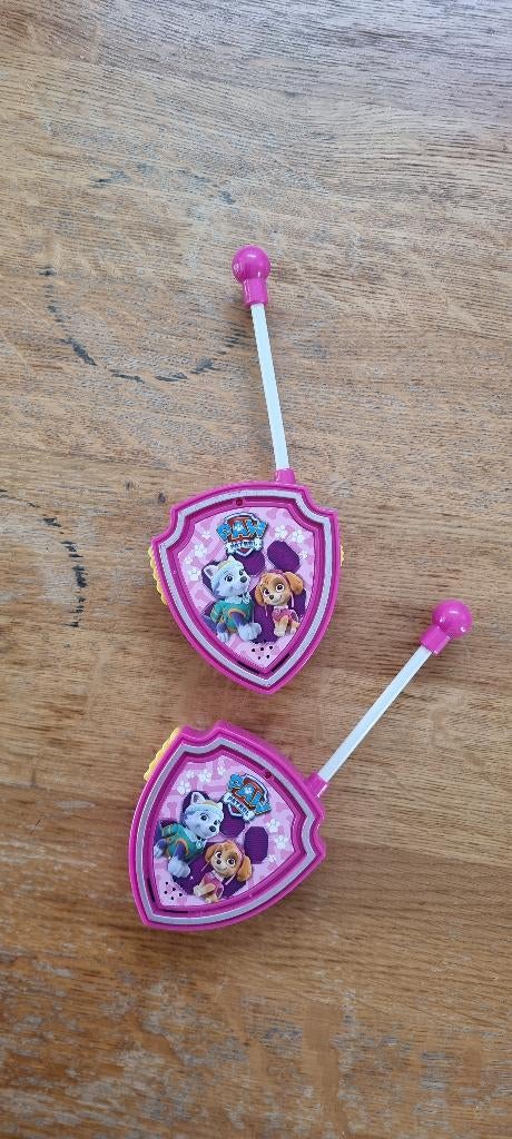 Paw Patrol walkie talkie, Kinderen en Baby's, Ophalen of Verzenden, Zo goed als nieuw