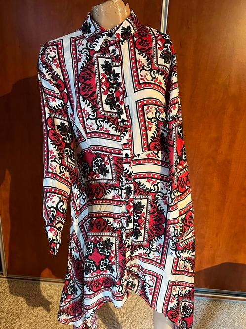 TWENTY EASY jurk met ceintuur maat m origineel NIEUW, Kleding | Dames, Jurken, Zo goed als nieuw, Maat 38/40 (M), Wit, Knielengte