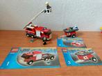 Lego City 7239 Brandweerwagen met aanhanger en bootje, Ophalen of Verzenden, Gebruikt, Complete set, Lego