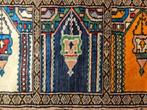 Handgeknoopt Perzisch wol tapijt loper tafelkleed 32x92cm, Huis en Inrichting, Perzisch vintage oosters HYPE, Minder dan 50 cm