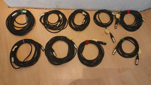 XLR-, instrumentkabels, verloopkabels, Muziek en Instrumenten, Instrumenten | Toebehoren, Ophalen of Verzenden