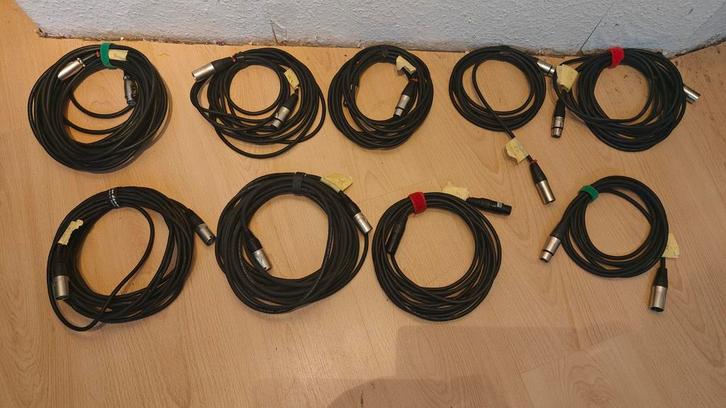 XLR-, instrumentkabels, verloopkabels, Muziek en Instrumenten, Instrumenten | Toebehoren, Zo goed als nieuw, Ophalen of Verzenden