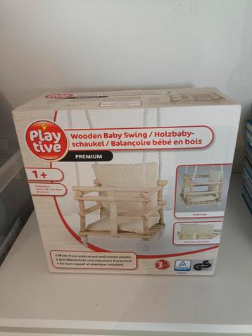 Playtive Houten Baby Schommel - Nieuw! beschikbaar voor biedingen